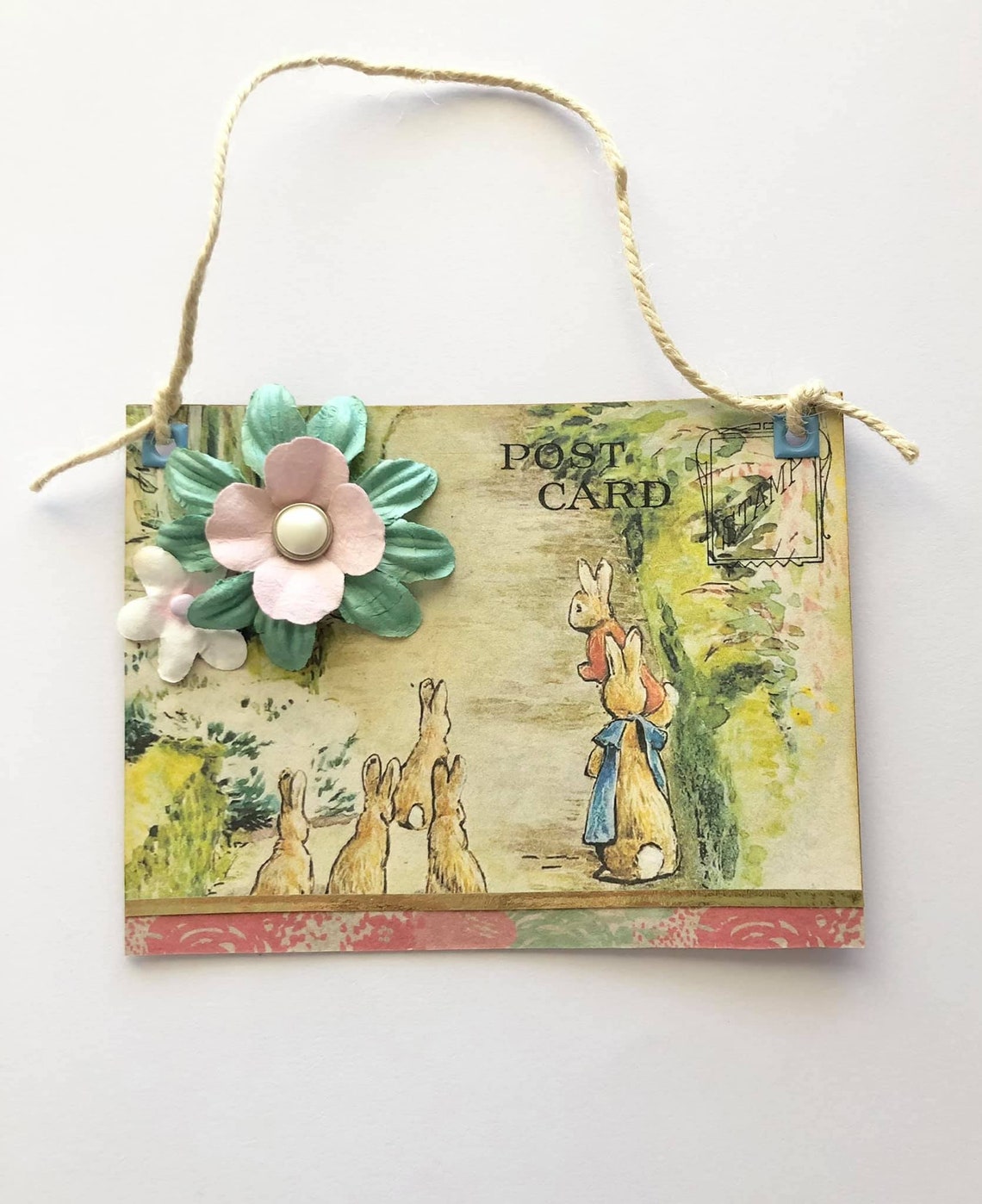 Junk Journal Printable PETER RABBIT Postcards Beatrix | Etsy