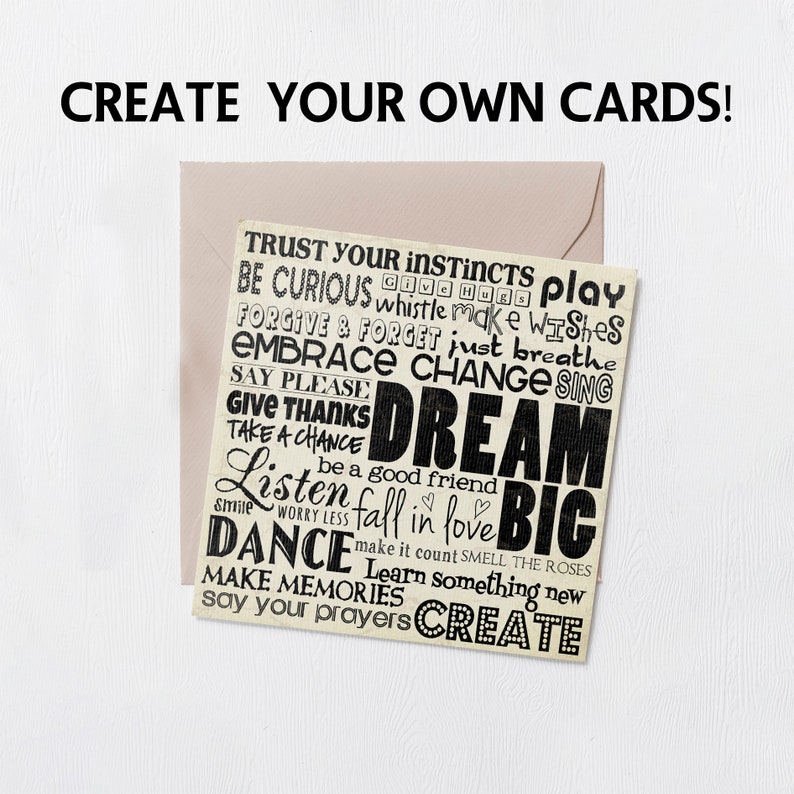 Printable WALL ART Dream Big Printable Home Decor Words - Etsy