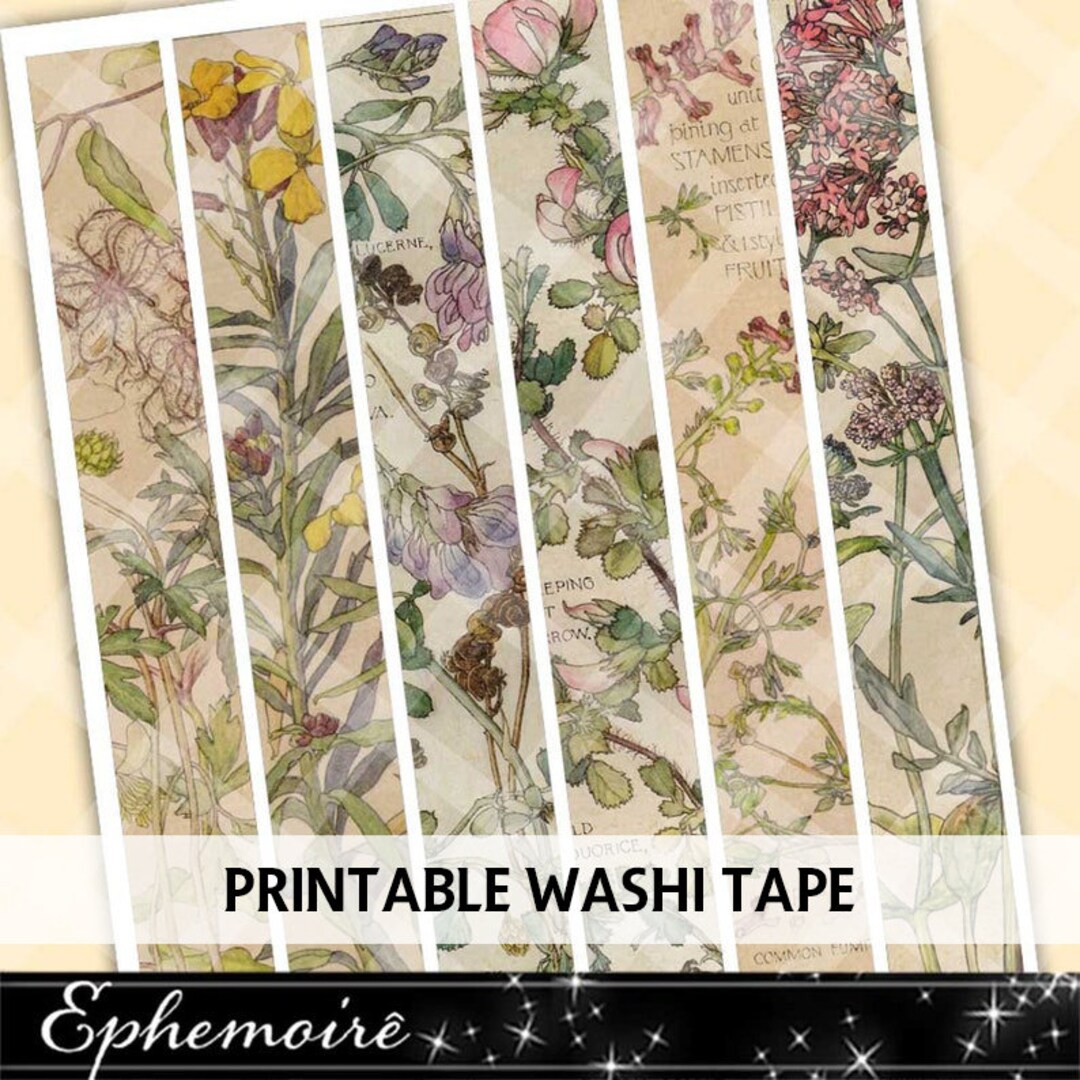 Washi tape - Plantitas – By Hand Scrap