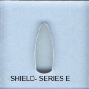 BulletProof Silhouette Press Dies Individual Shield Shape E image 1