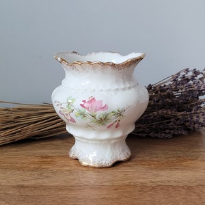 Antique French Porcelain Vase ~ French Accents Home Decor ~ French Style Living