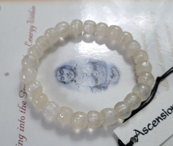 Antique Tibetan Quartz Bracelet Unisex Bracelet Genuine Untreated