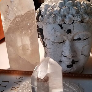 Frosted Quartz Unisex Necklace ~ Silver ~ Genuine Untreated ~ Therapeutic Quality Gemstone Energy Necklace For Healing  6mm