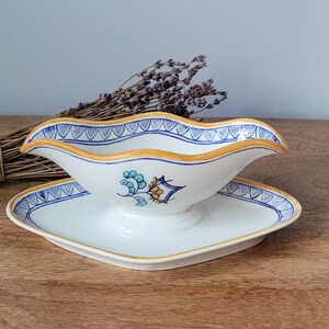 Antique French Saucier ~ Antique Gravy Boat
