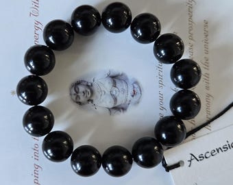 Minachi Bracciale Vintage In Filo Metallico Con Perle Bianche E Tormalina - Stile Bohémien, Fatto A Mano