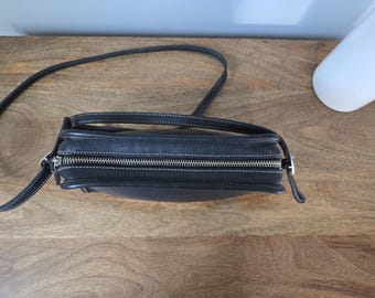 Vintage Black Coach Bag ~ Coach Vintage '99 Mimosa Zip Crossbody