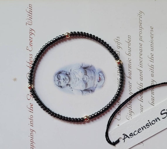 Bracciale A Croce, Bracciale Magnetico, Bracciale In Ematite, Perline Da 8 Mm, Uomo, Donna, Sano, Curativo, Sollievo, Meditazione, Yoga, Bracciale Magnetico In Ematite - Italia - Foto 9