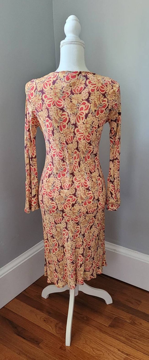 Vintage Boho Dress April Cornell Tulip Sleeved  F… - image 7