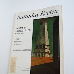 Vintage Magazine, Saturday Review, November 14, 1964