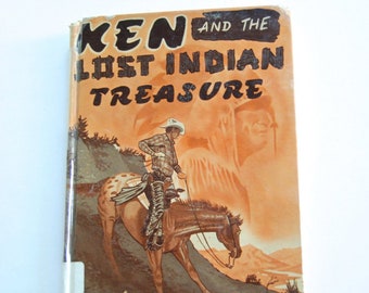 Vintage Book,Ken and the Lost Indian Treasure