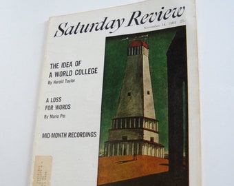Vintage Magazine, Saturday Review, November 14, 1964