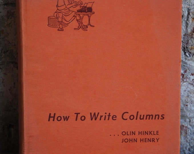 What Is A Column In A Book Vintage Book, How to Write Columns - Etsy