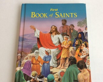 Vintage Book, Saint Joseph First Book of Saints