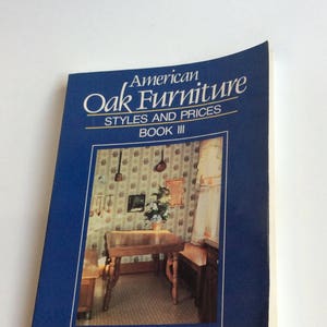 Vintage Book, American Oak Furniture Styles and Prices