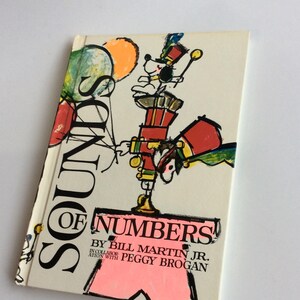 Vintage Children&#39;s Book, Sounds of Numbers