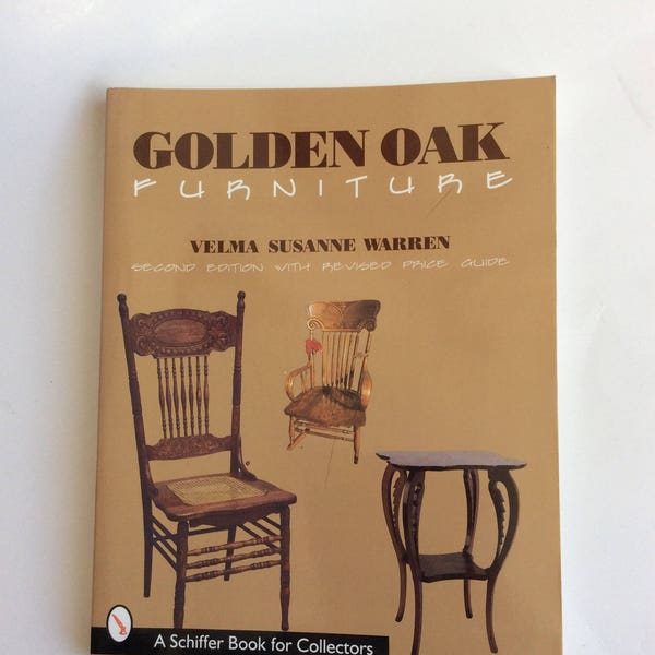 Antique Golden Oak Furniture Etsy