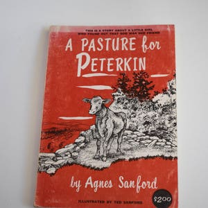 Vintage Book, A Pasture for Peterkin