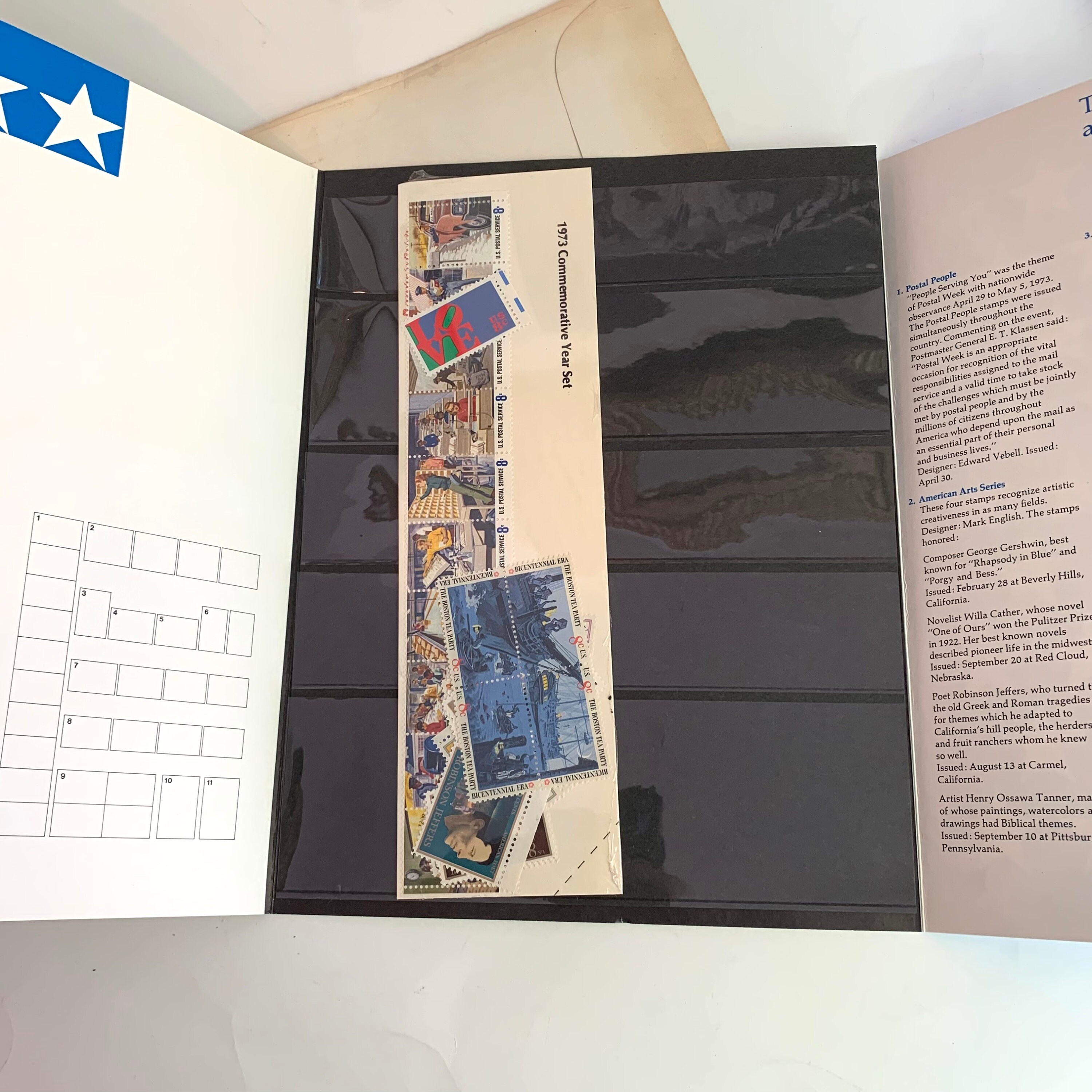 Vintage United States Postal Service Souvenir Mint Set, 1973 - Etsy