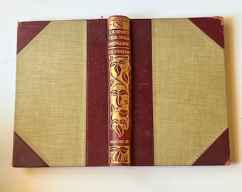 Antique Book, Journeys Through Bookland, Volume 4