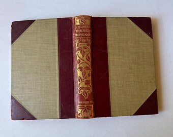 Antique Book, Journeys Through Bookland, Volume Nine