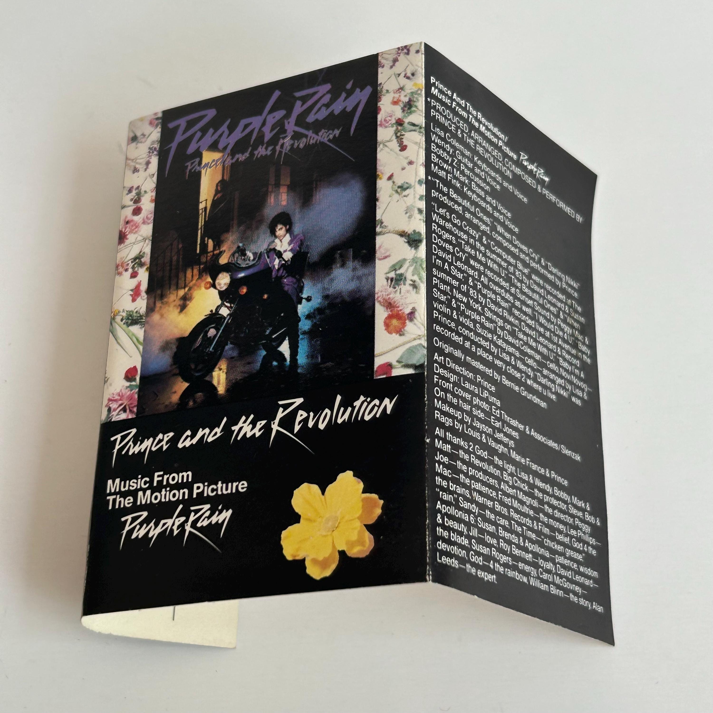 Vintage Prince, Purple Rain, Tape Cassette, 1984, Warner