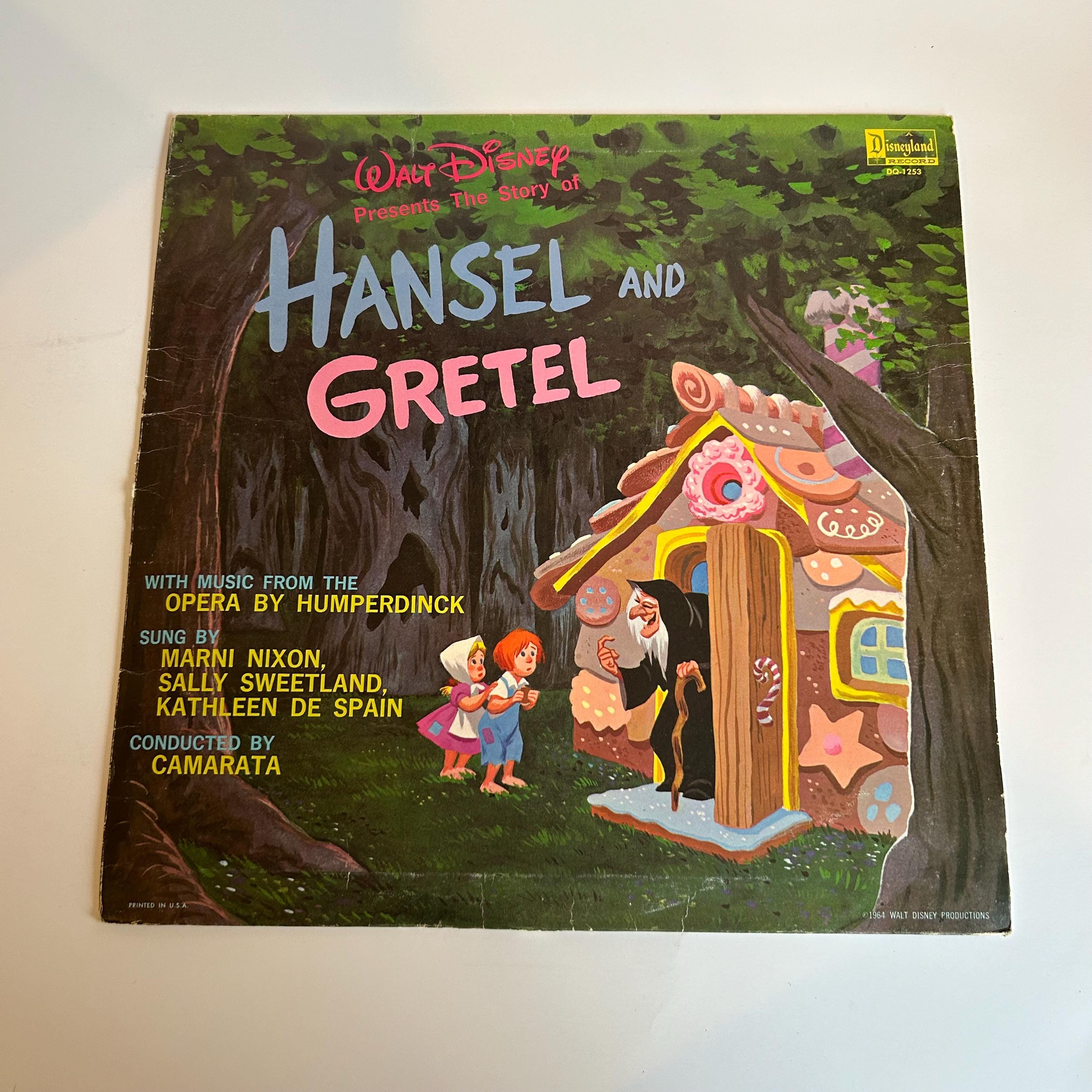 Vintage Vinyl Record, Walt Disney Hansel and Gretel - Etsy
