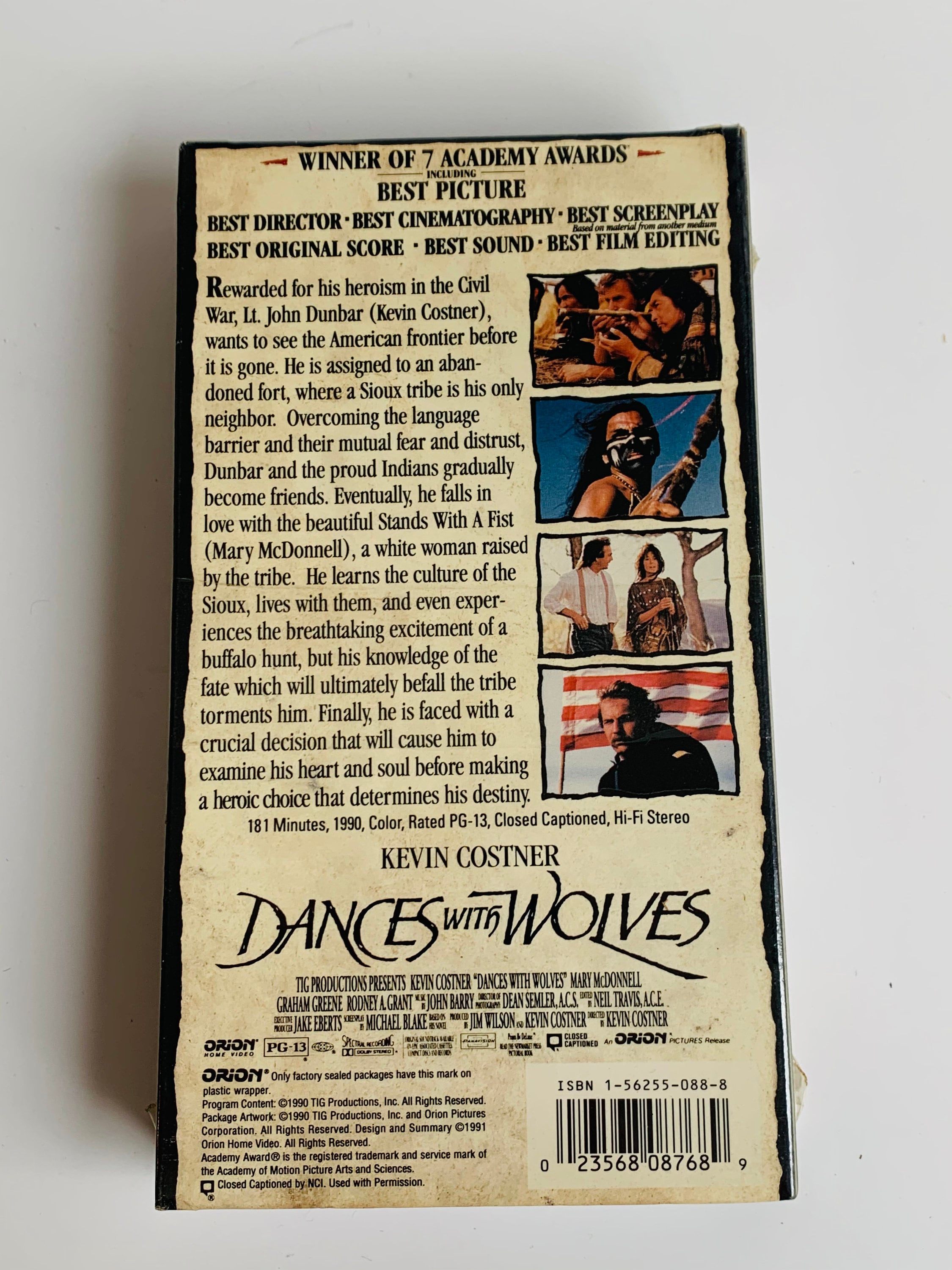 Vintage Dances With Wolves VHS, Deadstock, New in Package - Etsy