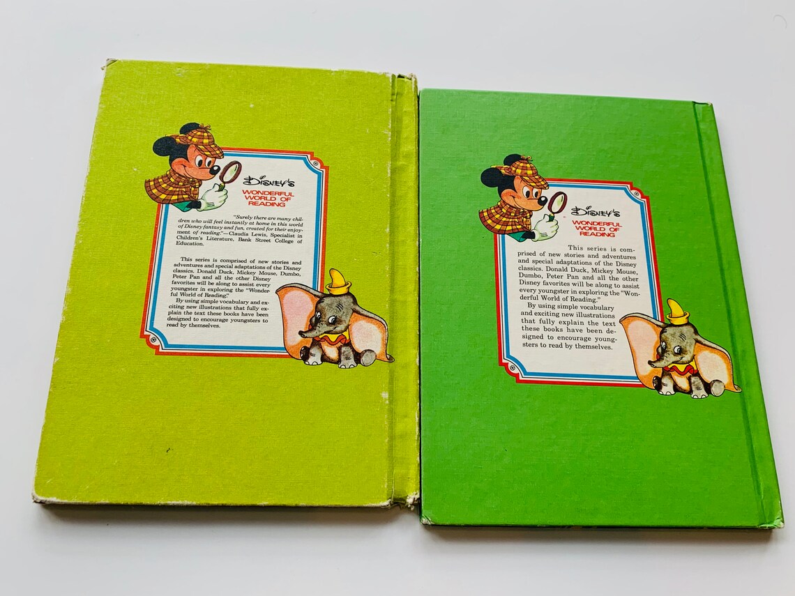 Vintage Children' Books Disney's Wonderful World of Etsy