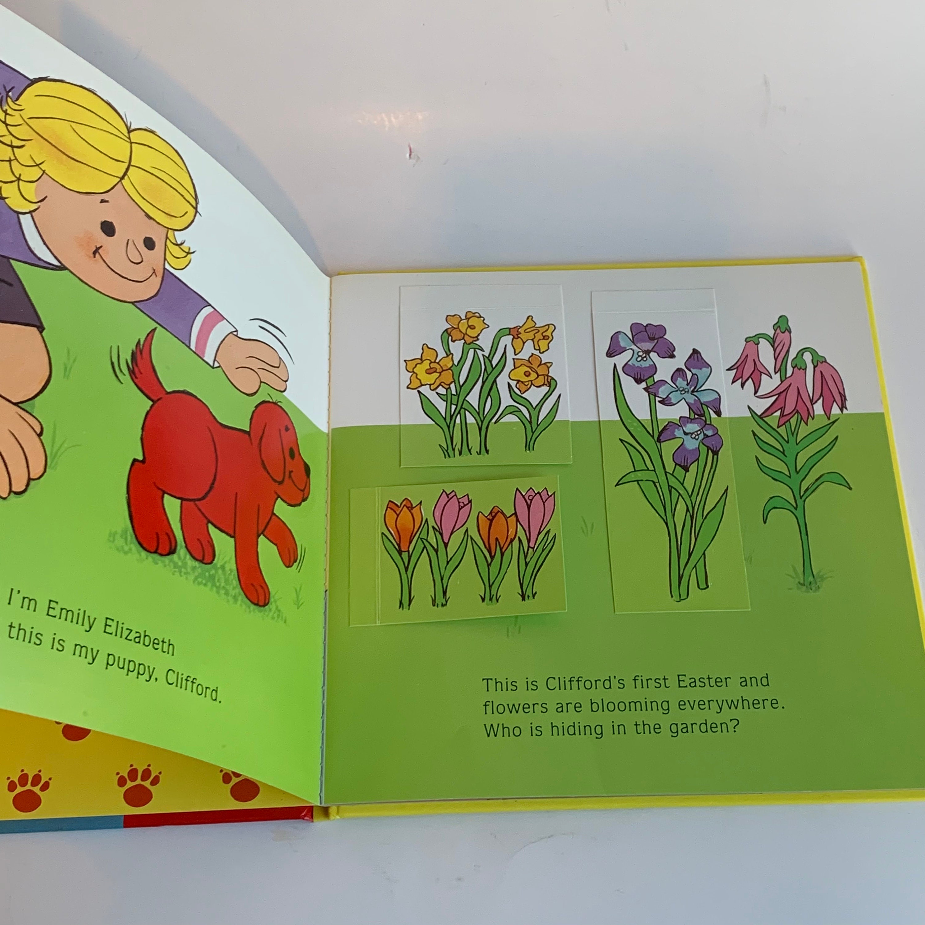 Vintage Children's Book, Clifford's First Easter, A Lift the Vintage Children's Book, Clifford's First Easter, A Lift the