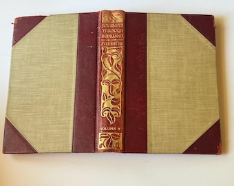 Antique Children's Book, Journeys Through Bookland, Volume Five