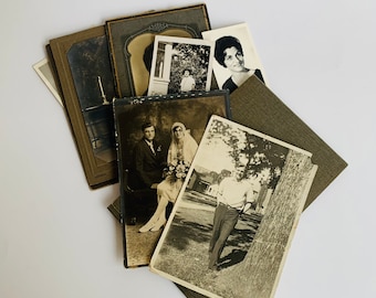 Collection of Antique and Vintage Black and White Photographs