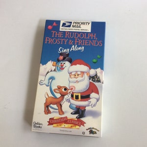 Vintage VHS From Priority Mail, the Rudolph, Frosty & Friends Sing Along