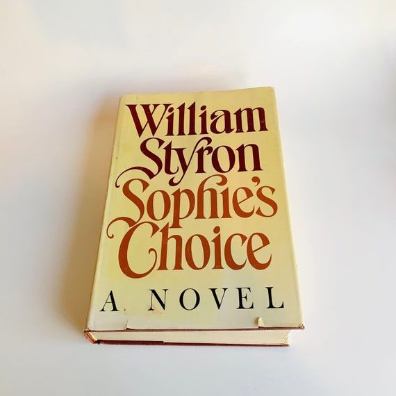 Vintage Book, Sophie's Choice - Etsy