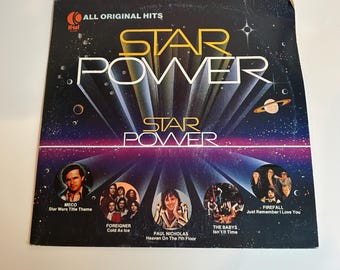 Vintage Vinyl Album, Star Power, All Original Hits