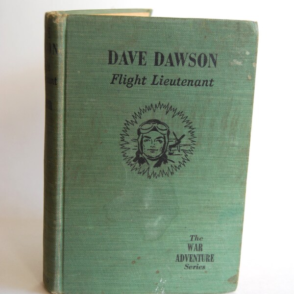 Livre vintage, Dave Dawson, le capitaine d’aviation, la série d’aventure guerre