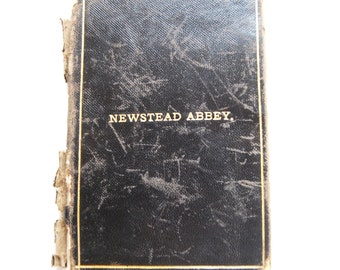 Antique Book, Newstead Abbey and the Relics of Byron