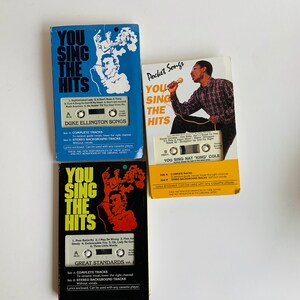 Vintage Collection, You Sing the Hits, Cassettes