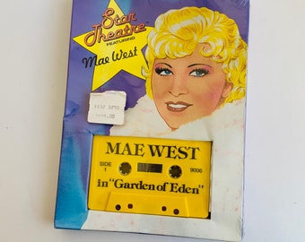 Vintage Star Theatre Mae West In Garden of Eden, Sealed, Tape