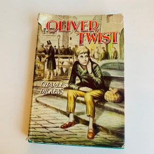 Vintage Children&#39;s Book, Oliver Twist, Printed in England