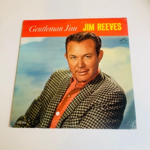 Vintage Vinyl Record, Gentleman Jim, Jim Reeves
