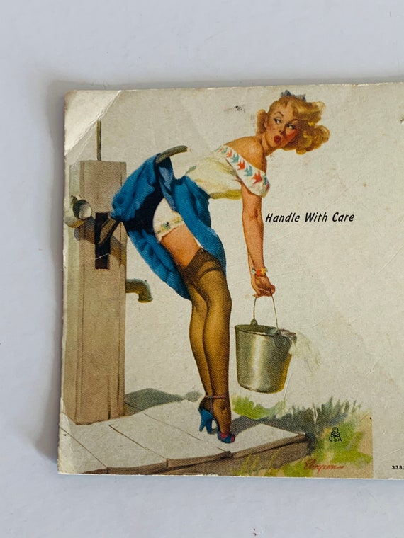 Vintage Pin up Calendar, Elvgren, Southern Sanitary Co, June 1954 - Etsy  Israel