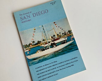 Vintage Magazine, The Journal of San Diego History, Fall 1974