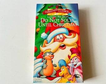 Vintage VHS, Littlest Pet Shop, Do Not Solve Until Christmas