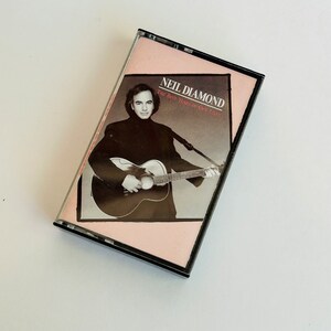 Vintage Tape Cassette, Neil Diamond, The Best Years of Our Lives