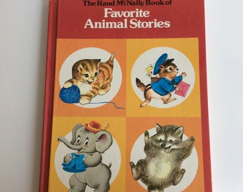 Vintage Children's Book, Favorite Animal Stories