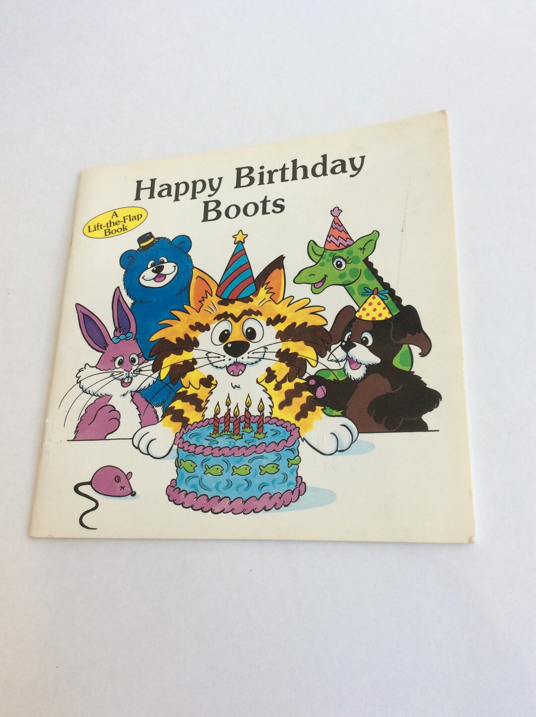 Vintage Children's Book, Happy Birthday Boots - Etsy