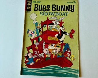Vintage Gold Key Comic, Bugs Bunny Showboat