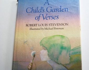 Vintage Children's Book, A Child's Garden of Verses