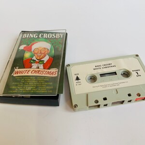 Vintage Bing Crosby White Christmas Tape - Etsy