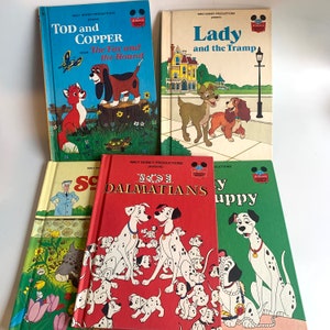 Vintage Collection of Children&#39;s Books, Walt Disney Productions